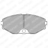 NISSA 41O6O6OU9O Brake Pad Set, disc brake